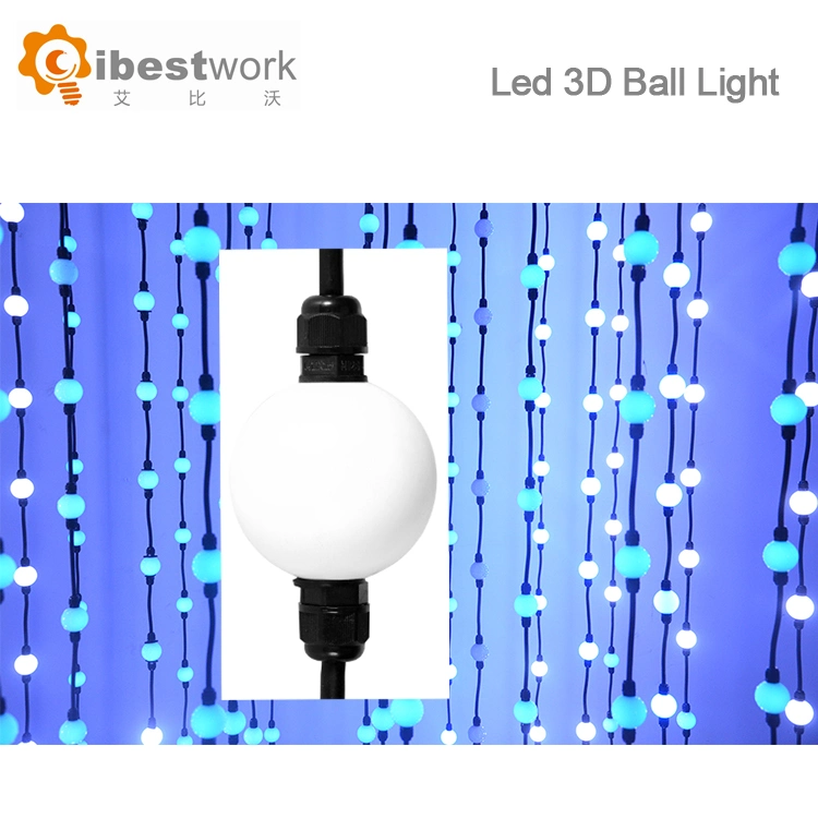 Matrix RGB 360 Degree 50mm Ball String Stage Light LED Moving Light