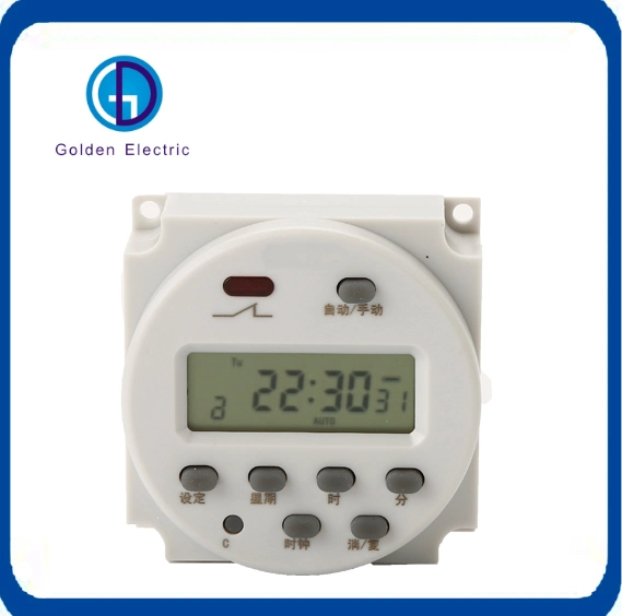 Cn304A Multi-Fuction 1min bis 168hour 220V AC 16A LCD Zeitschalter Zeitschalter Anzeigen