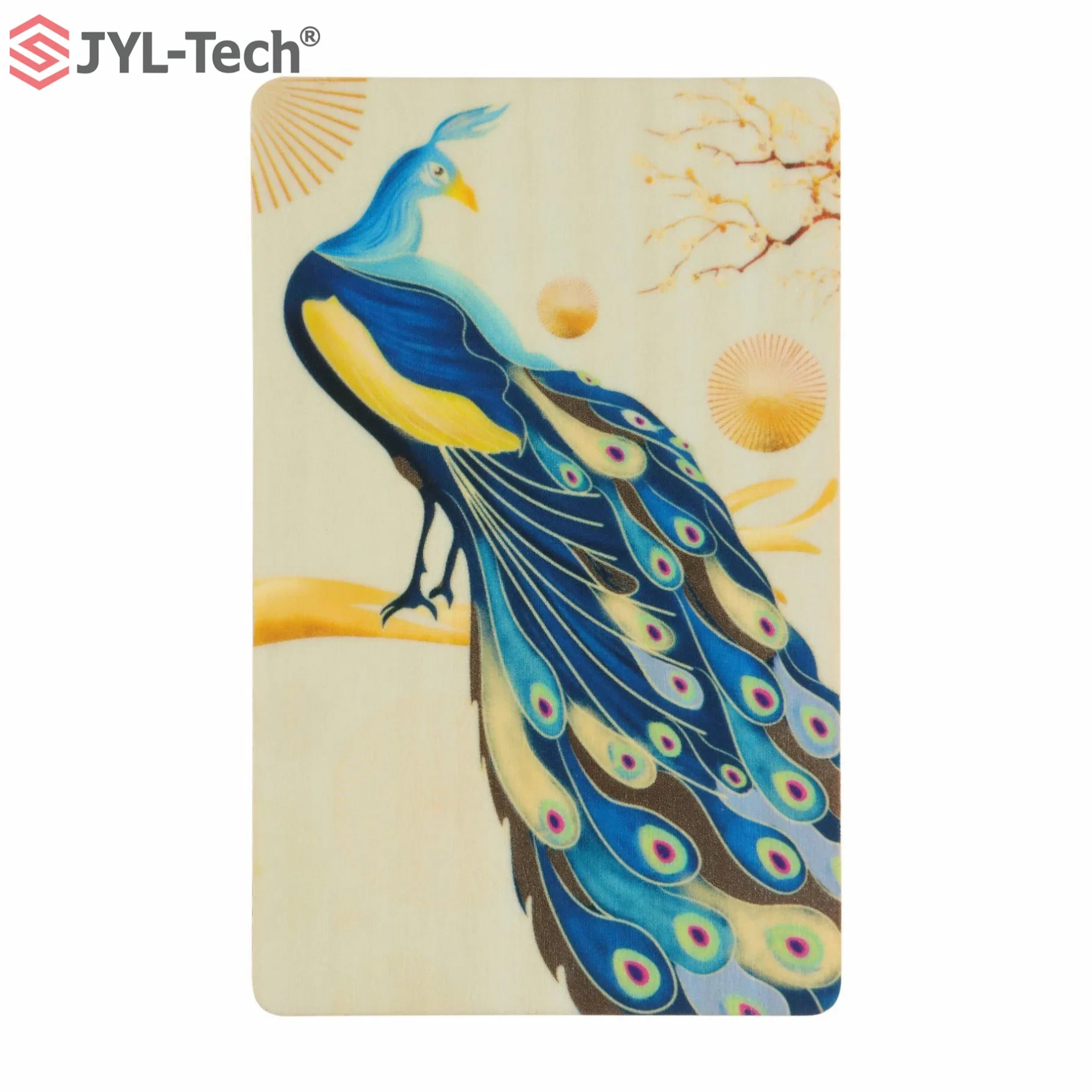 Wholesale/Supplier Custom 13.56MHz F08 Chip Visit Jyl-Tech NFC Wooden Smart Card