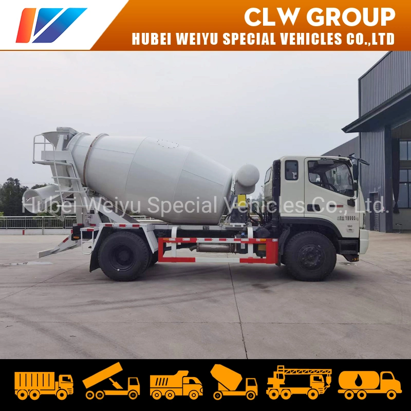 Foton Rowor 5.5cbm Concrete Mixer Cement Mixer Drum Truck