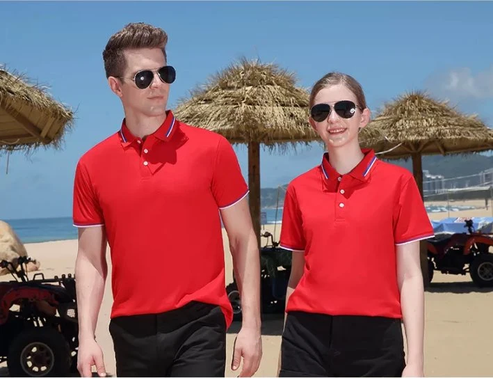 Kundenspezifischer Großhandel/Lieferant Smart Casual Polo Shirts Atmungsaktiv 100% Baumwolle Blank Unisex-Shirts