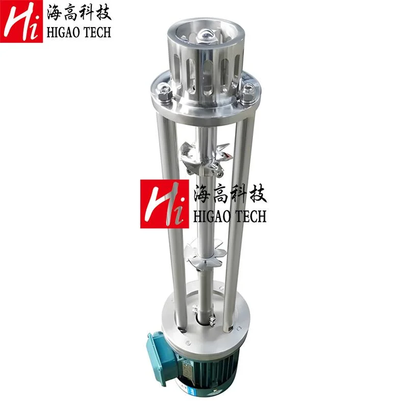 Gel Liquid Soap Paint Homogenization Machine Sanitary Stainless Steel Motor High Speed Shear Dispersion Mixer