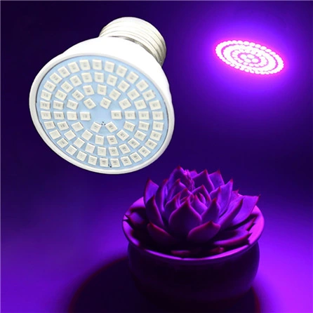 5W 220V/110V Plant Grow Light E27 LED Flower Seedling Lamp