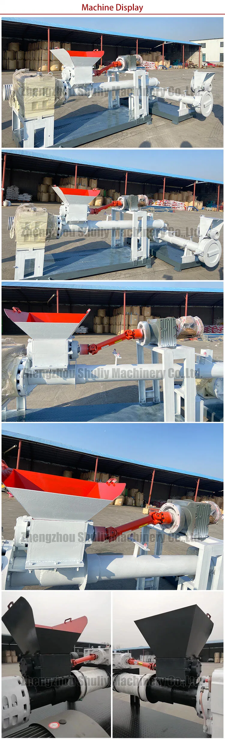 Plastic Pellet Machine/Plastic Film Force Feeder/Pppe Extruder