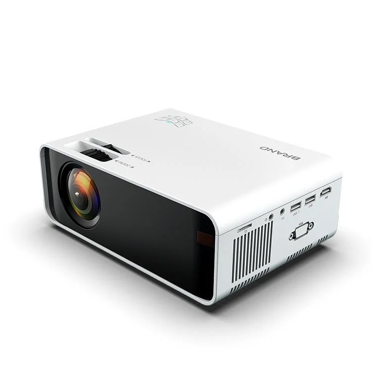 HD 720p Portable Mini Movie Projector for Home Theater and Outdoor Movies