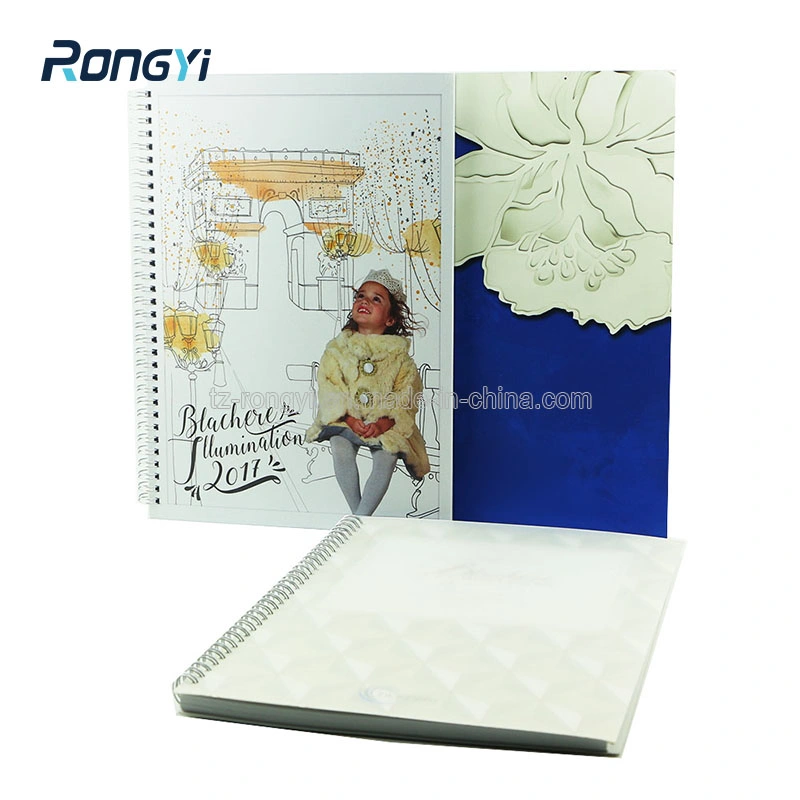 A5 PVC Cover Spiral Notebook From Rongyi Stationery