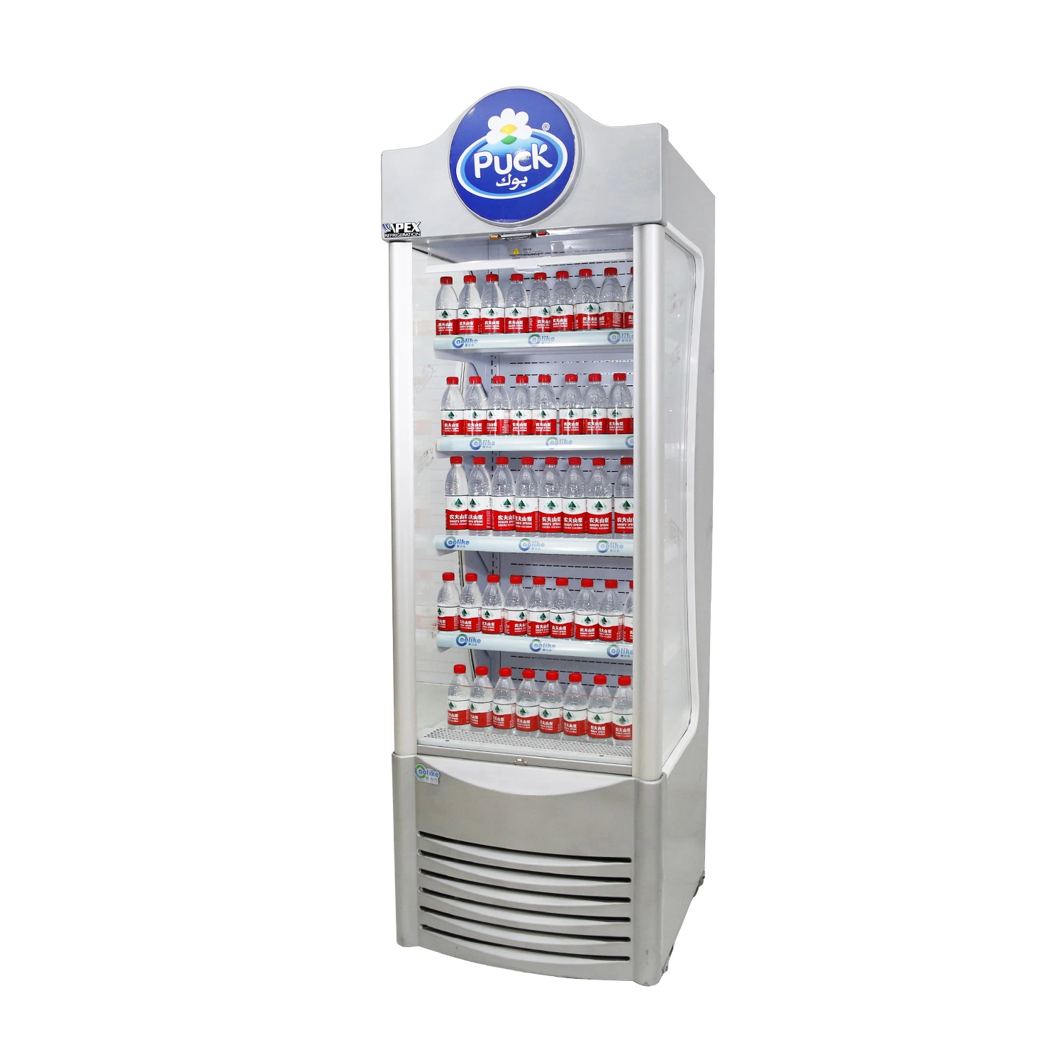 Energy Saving Glass Open Type Chiller Fridge Beverage Cooler Showcase with Digital temperature Control