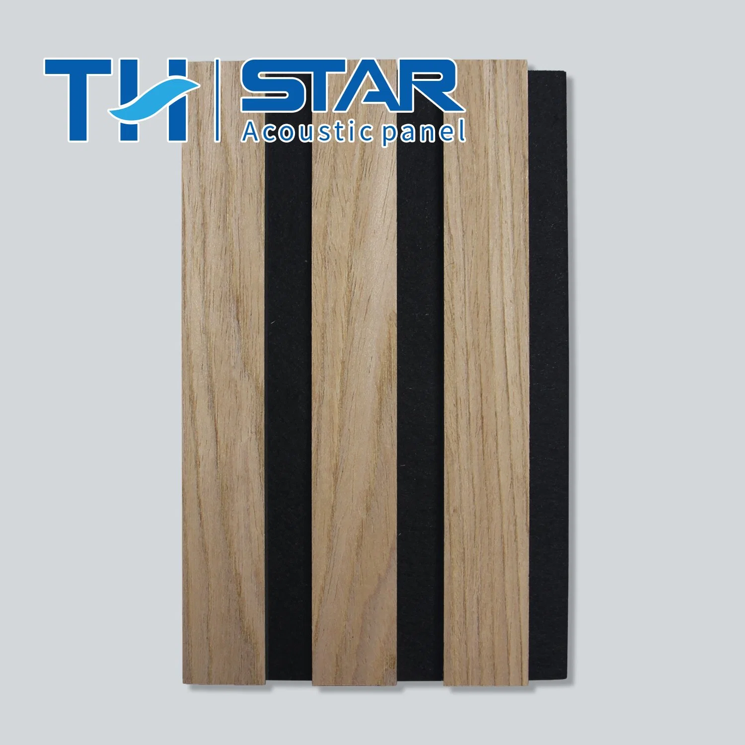 Europ Standards Ceiling Door Sound Absorbing Board Wooden Slatted Wall Acoustic Adsorption Panels