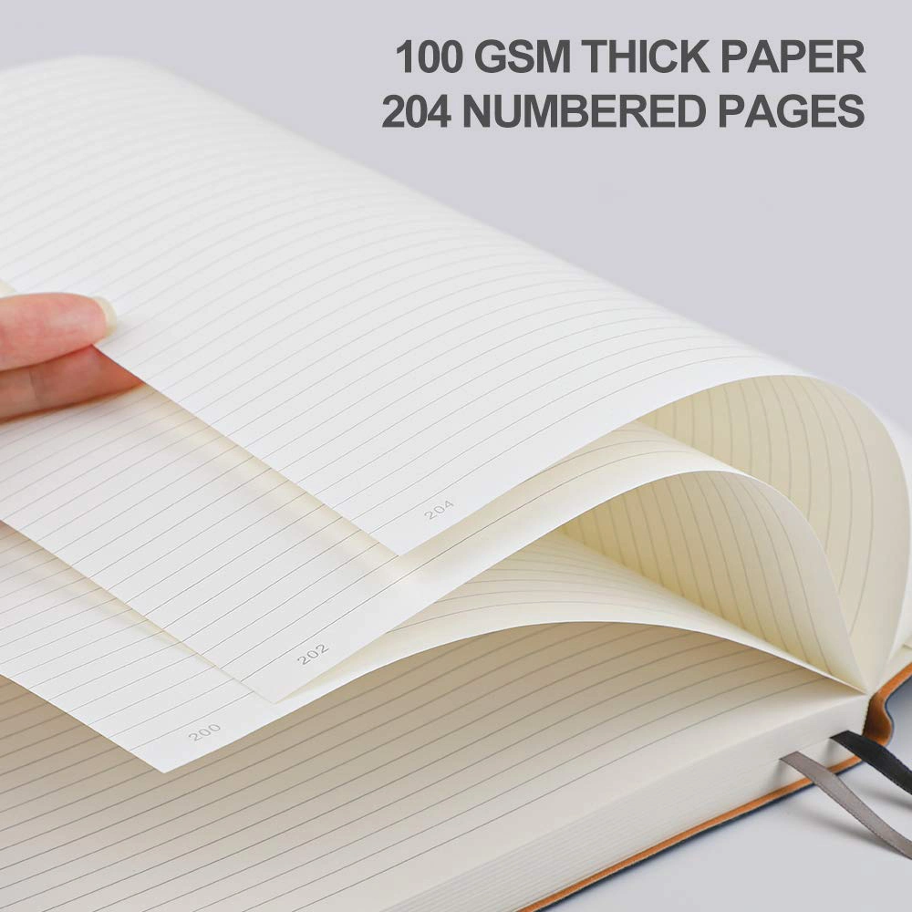 Business Magnetic PU Promotion Gift Paper Printing PU Leather Notebook