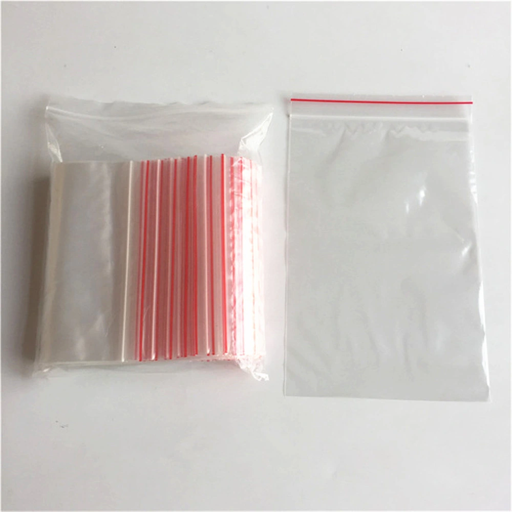 Mini Phone Case Ziplock Bag Transparent Food Package Plastic LDPE Gravure Printing Custom Size Accepted Recyclable Zipper Top