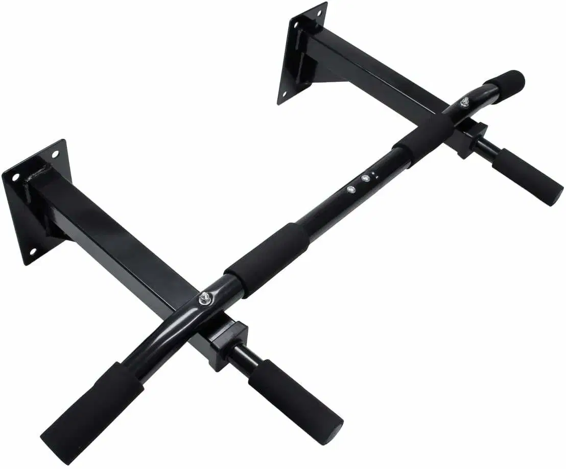 Barre de pull-up pliable pour entrée de porte, pas de vis Chin up Bar Bar de la main avec NBR mousse antiglisse