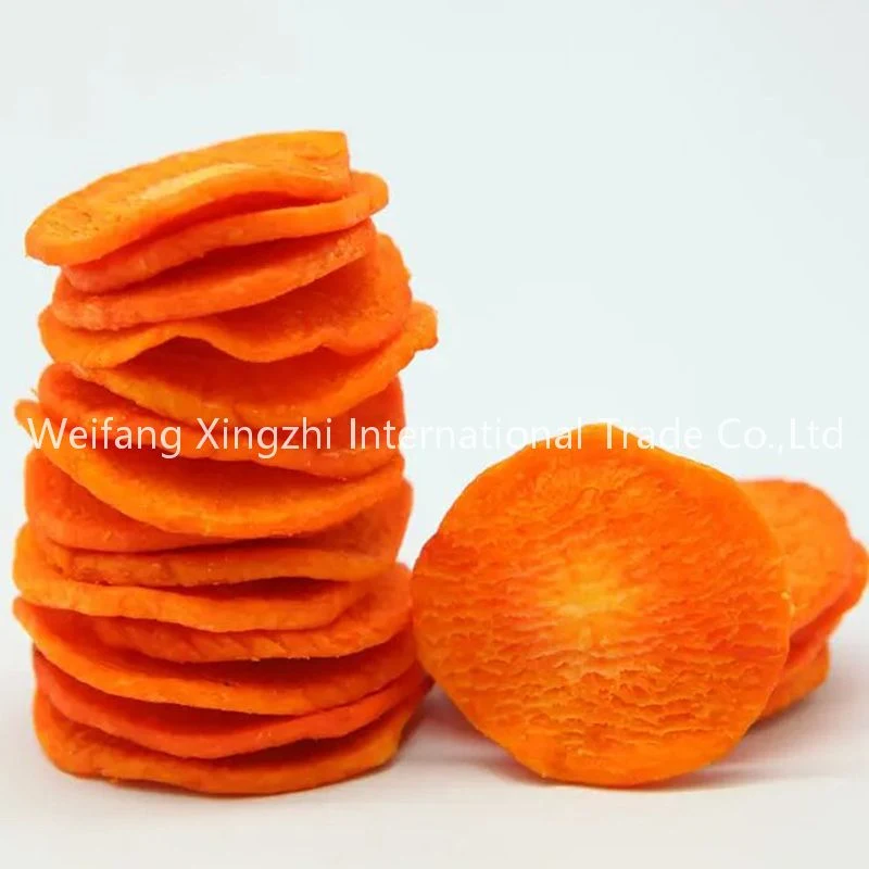 Low Fat Wholesale Healthy Snack Food Vf Carrot Chips