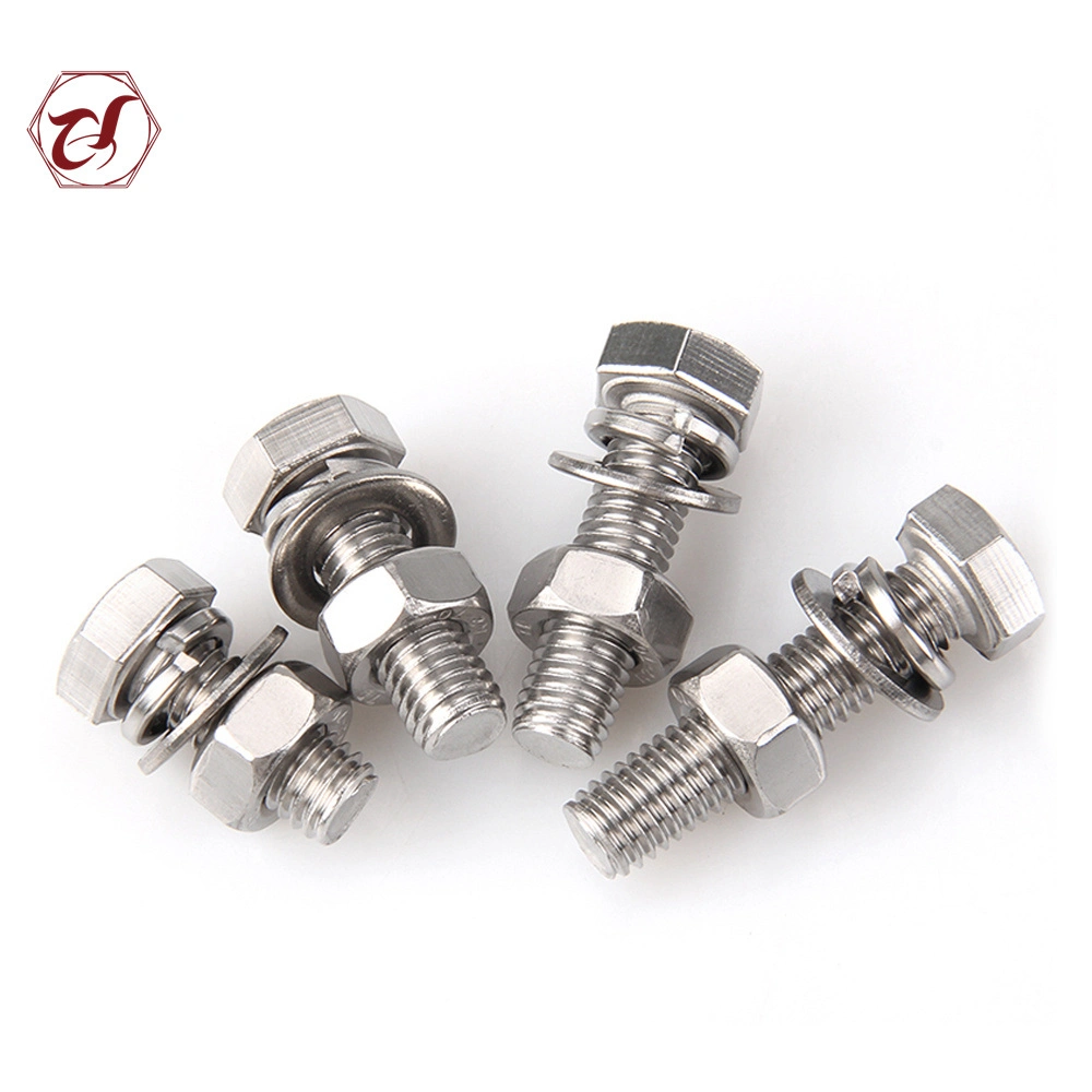 Stainless Steel Fastener Bolt Nut M12 Stainless Steel Bolt Nut Washer