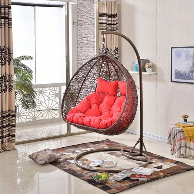 Outdoor Garden Fashion Wicker Indoor Rattan Swing Chair / Qualitativ Hochwertige Terrasse Möbel