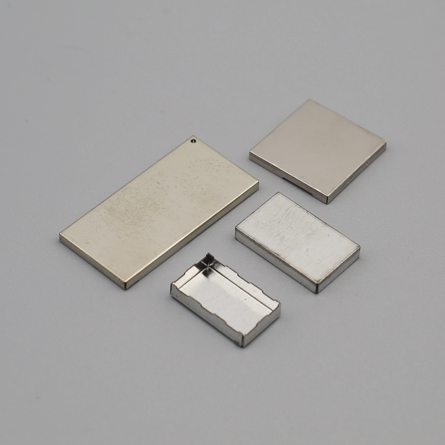 OEM Stamping Shielding Cover Shielding Frame Shielding Clip White Copper Shielding Cover Sheet Metal Shielding Cover