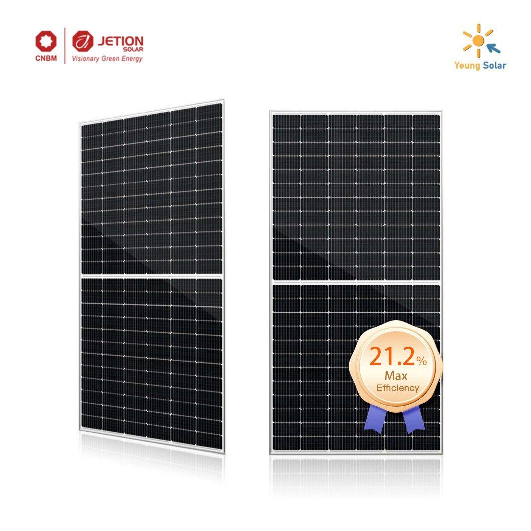 Meilleure qualité célèbre Marque Bloomberg Tier 1 Panneau solaire Jetion Module solaire Système d'alimentation solaire 440W 450W 460W avec CE, TUV