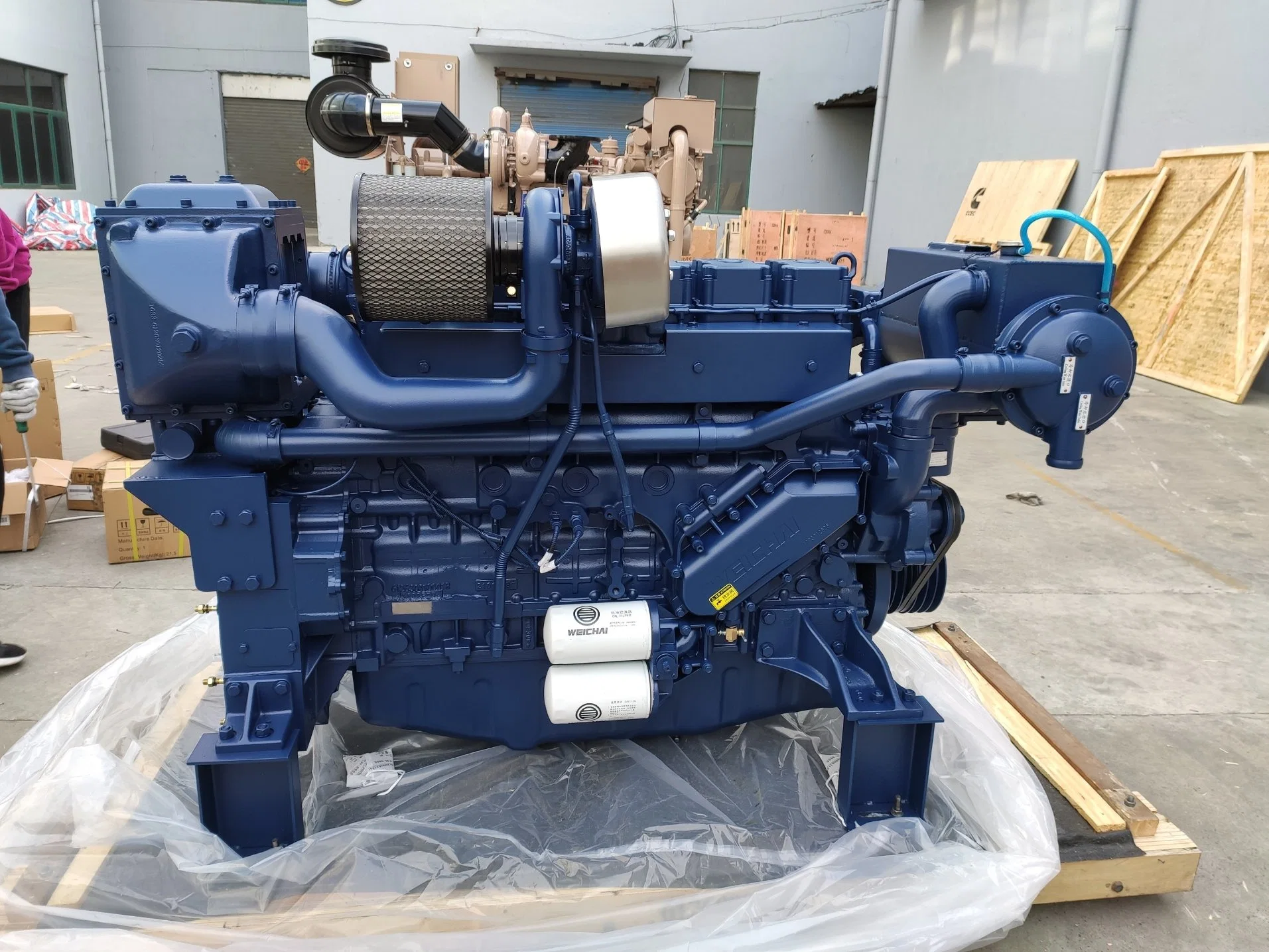 Nuevo motor Diesel de 500HP Weichai Wp12C500-21 de Ship