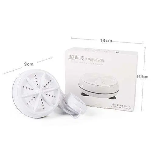 Ultrasonic for Lazy Laundry Portable Mini Washing Machine