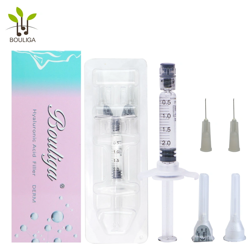 Cirugía cosmética y Plástica 2ml labios de inyección Korea Dermal Filler Ácido hialurónico