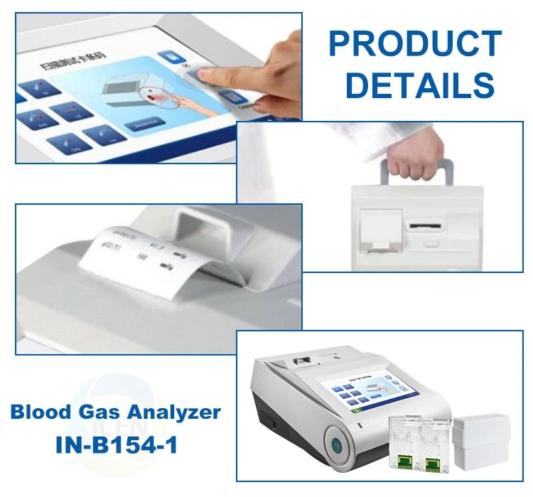 in-B154-1 Lab Equipment Portable Arterial Regent in Blood Gas and Electrolyte Analyzer