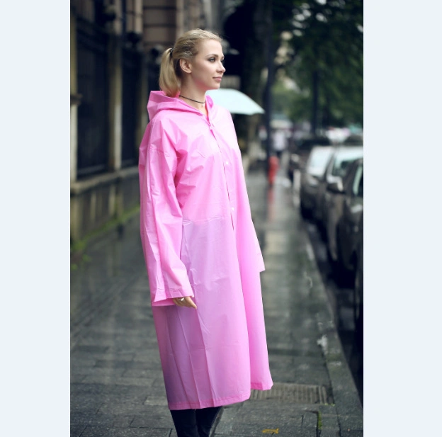 Venda por grosso de fábrica transparente para crianças de cor personalizado meninos e meninas e ambientalmente Kids Raincoat impermeável à prova de água para evitar ficar molhado