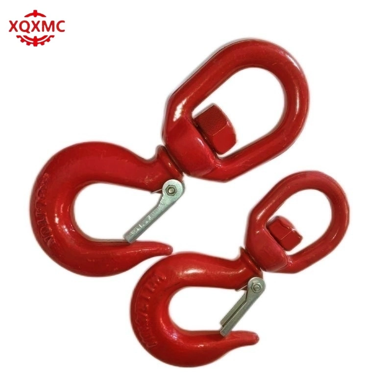 Swivel Eye Slip Hoist Hook with Safety Latch