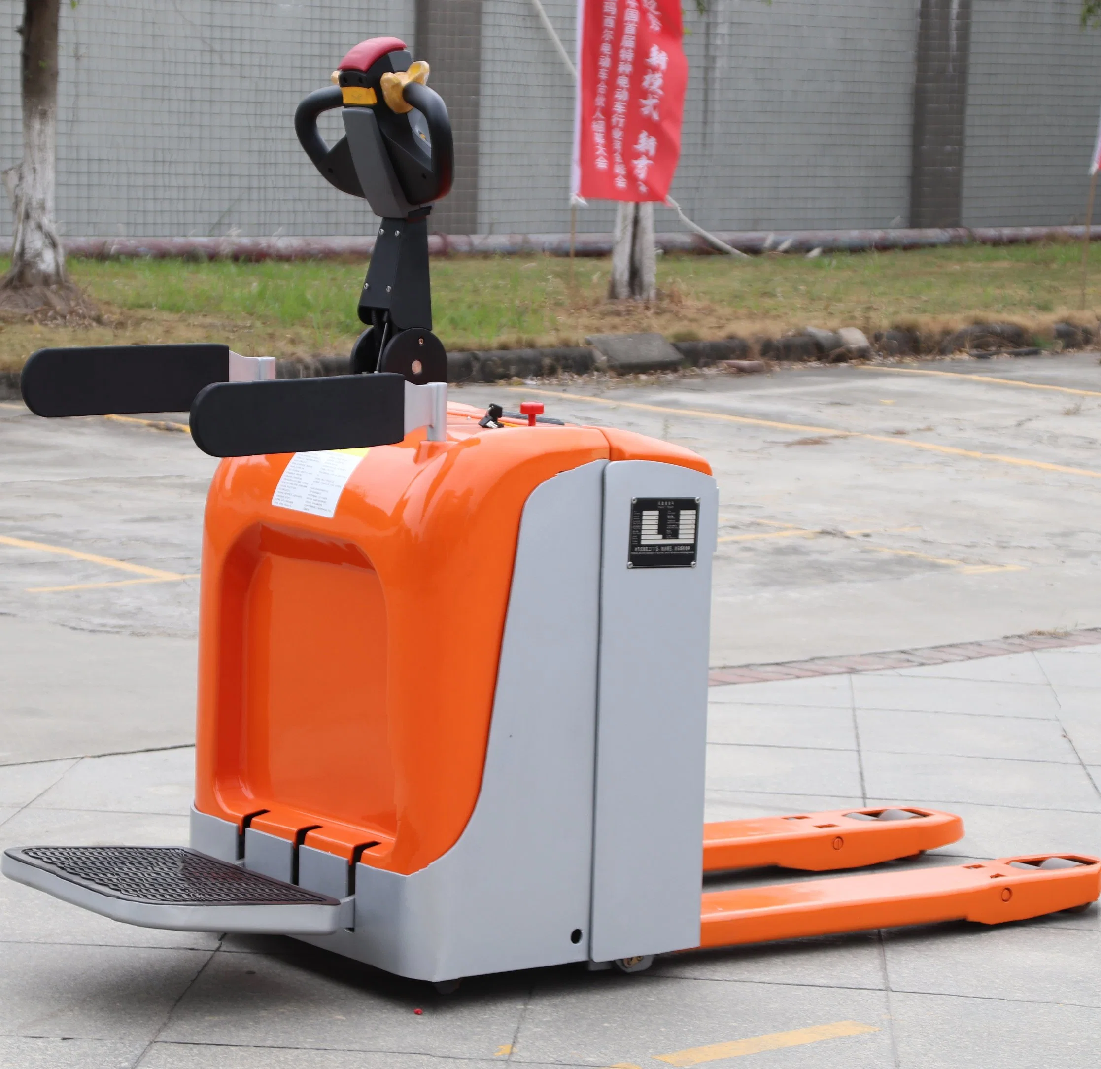 3t Brand New 3 Ton Hydraulic Electric Pallet Truck Full Electric Battery Operated Pallet Truck Jack for Sale