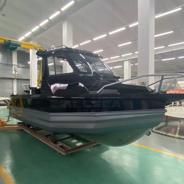 High quality/High cost performance  and Performance 6.5m Aluminum Alloy Welded Offshore Fishing Power Boat