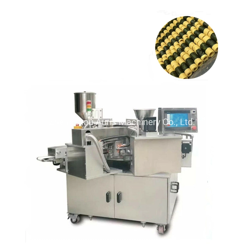 Small Business Use Ice Cream Cone Crisp Egg Roll Making Machine Patterned Seaweed Egg Roll Waffle Making Machine