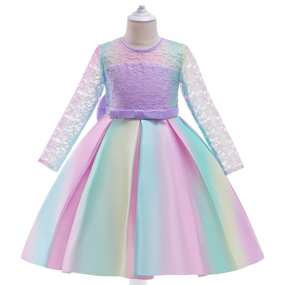 Baby Tragen Puffy Mädchen Party Kleid Ball Kleid Prinzessin Geck Spitze Süß Kleid Heiß