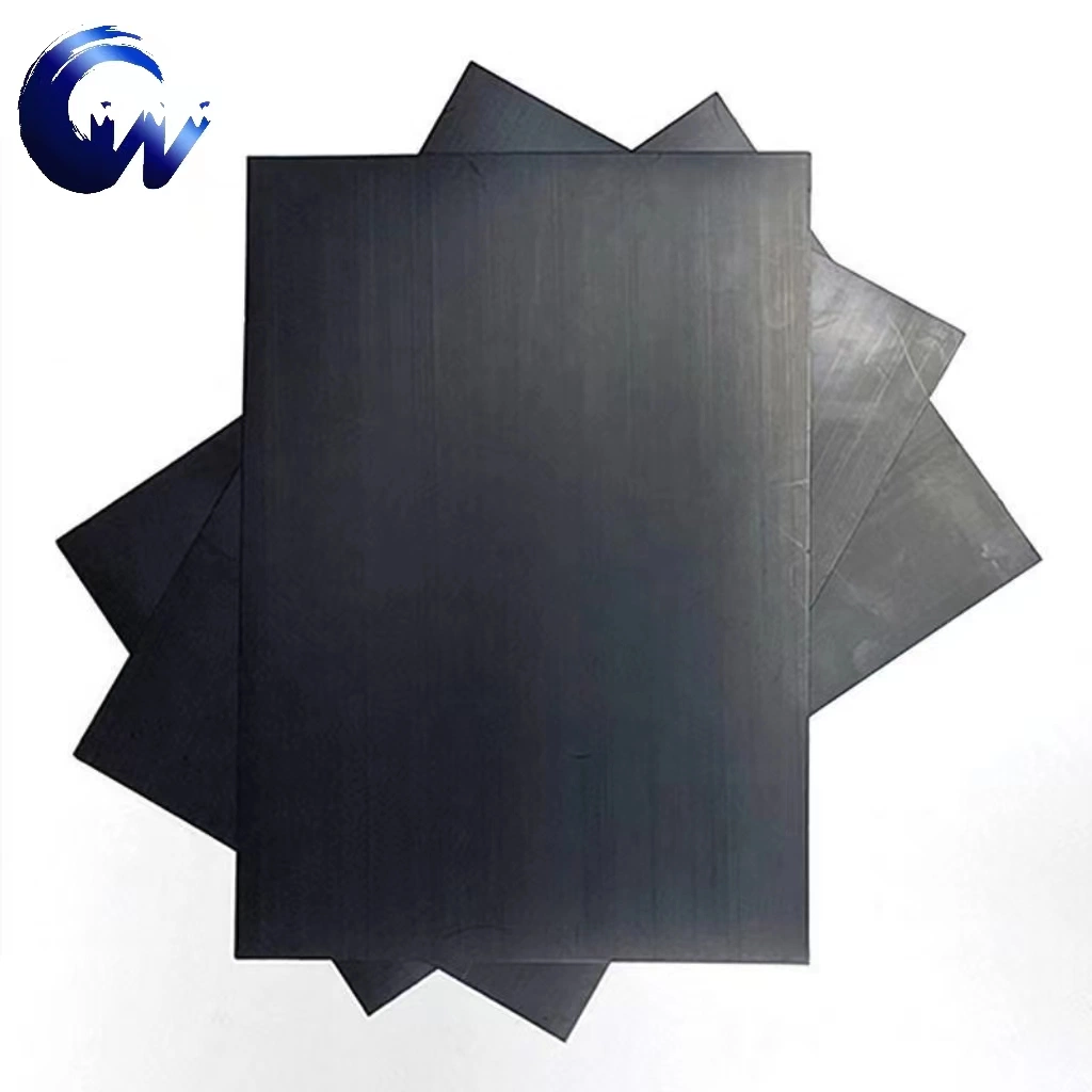 الأسماك الرخيصة الزراعة الأسود / الأزرق HDPE / EVA Pond Liner HDPE Gembane 2.5 مم