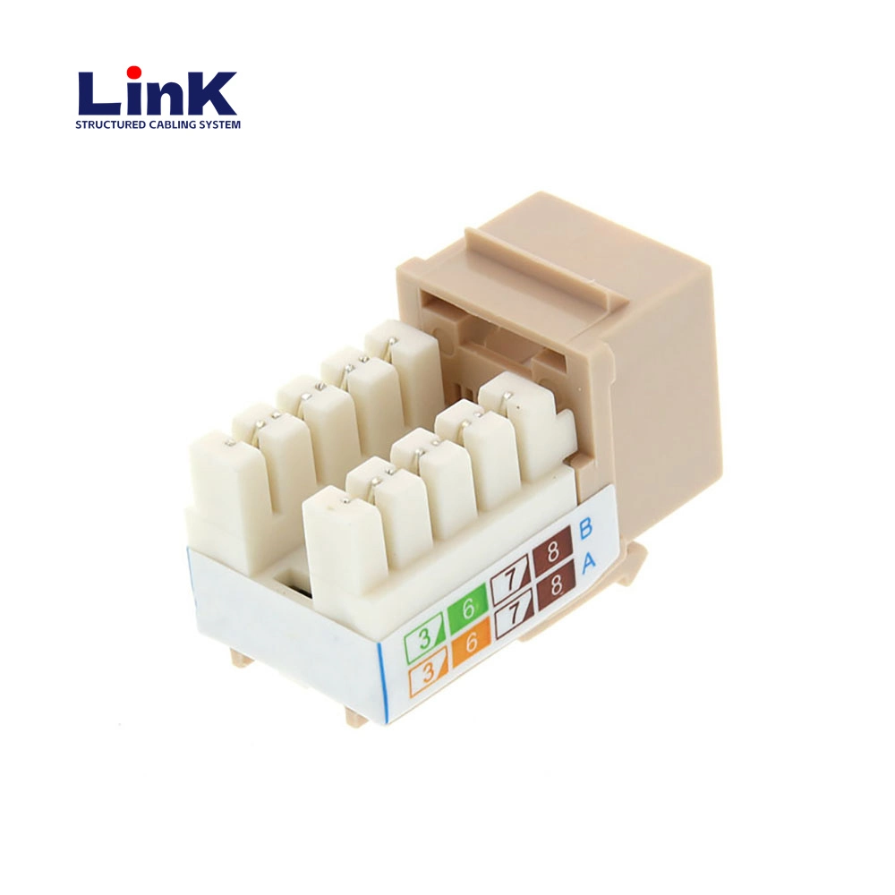 Cat5e CAT6A blindaje RJ45 CAT6 Keystone RJ45 Keystone Jack 8p8c Red Keystone Modular