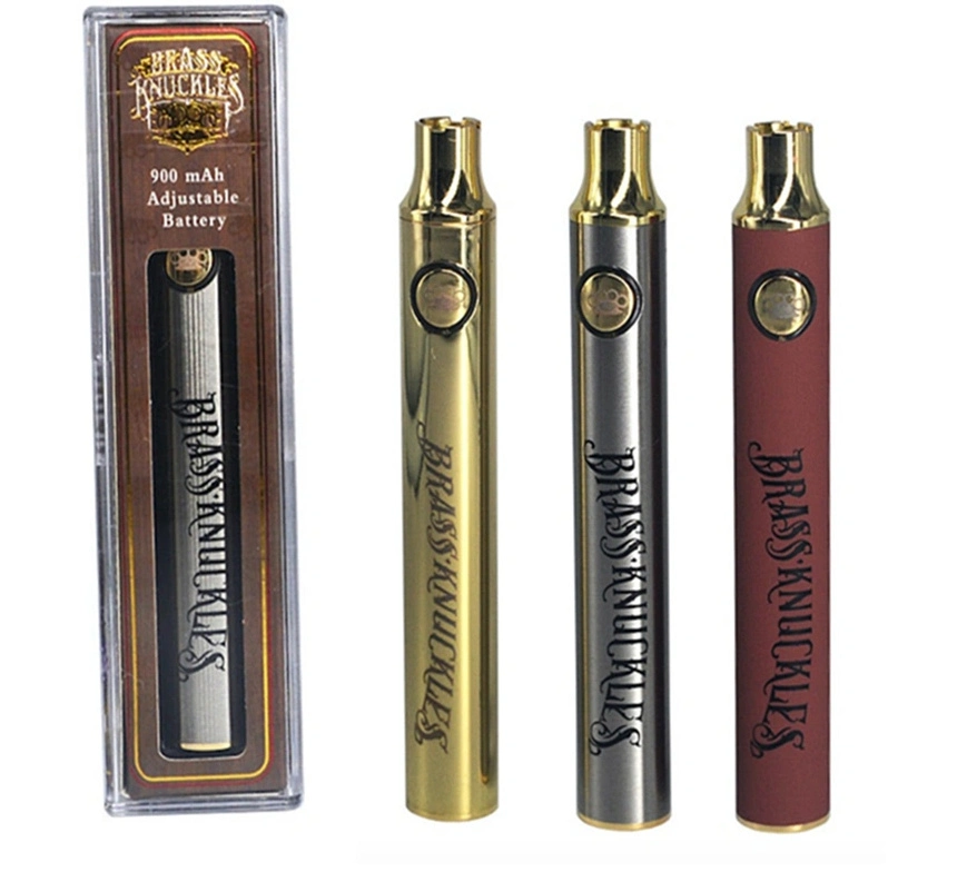 Vape Battery 510 Thread Adjust Voltage Vape Pen Brass Knuckles Battery