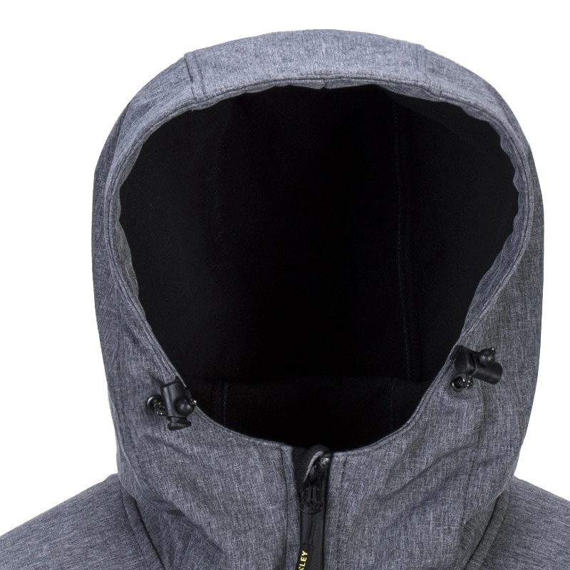 Vêtements de travail des hommes Hooded Jacket respirante Vêtements de travail à carapace molle