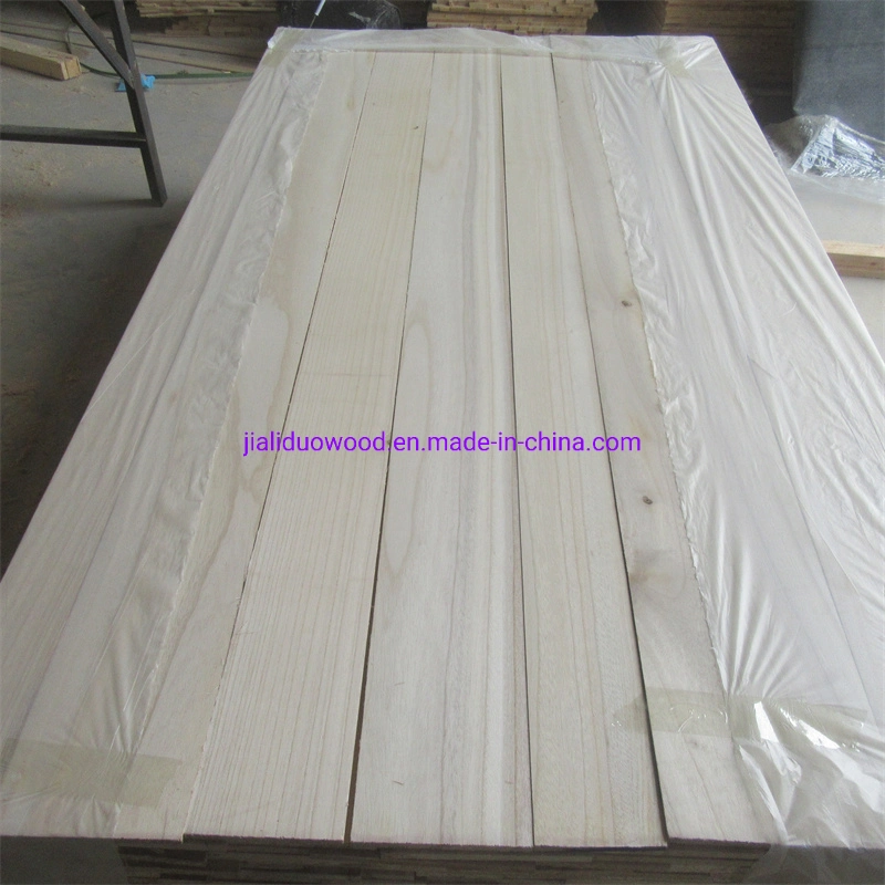 Finger Joint Blockboard Pegado de borde de madera de Paulownia Boards chino