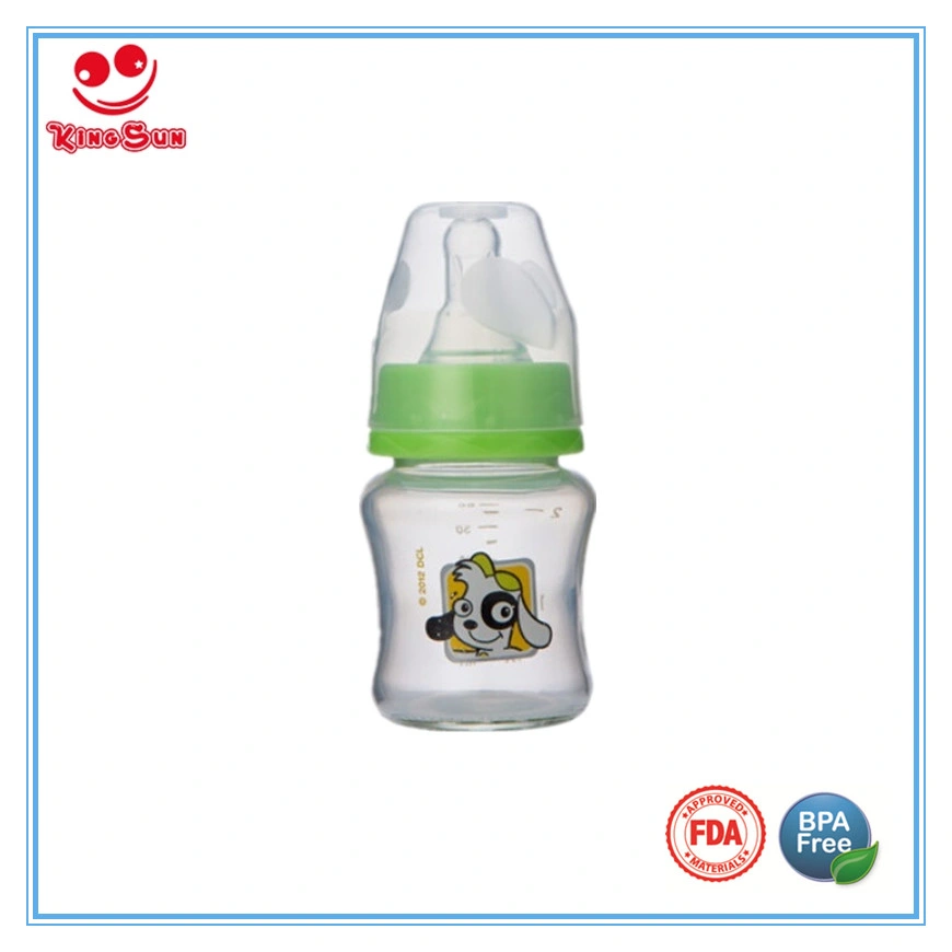 Mini Juice Glass Bottle Soda Lime Glass Feeding Bottle for Newborns