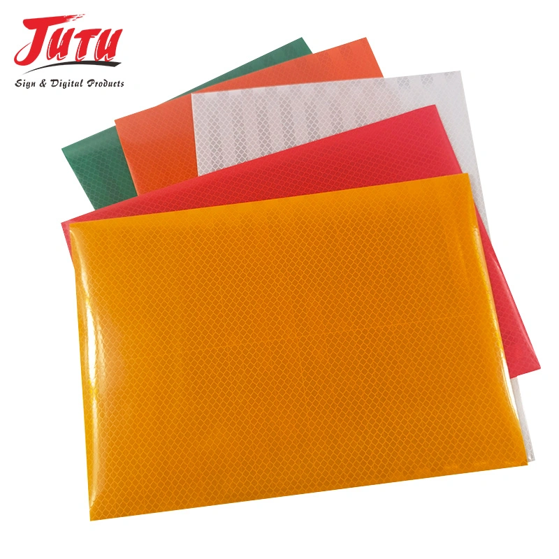 3-5years Yellow, Red, Green, etc. Jutu Material Reflective Vinyl Roll