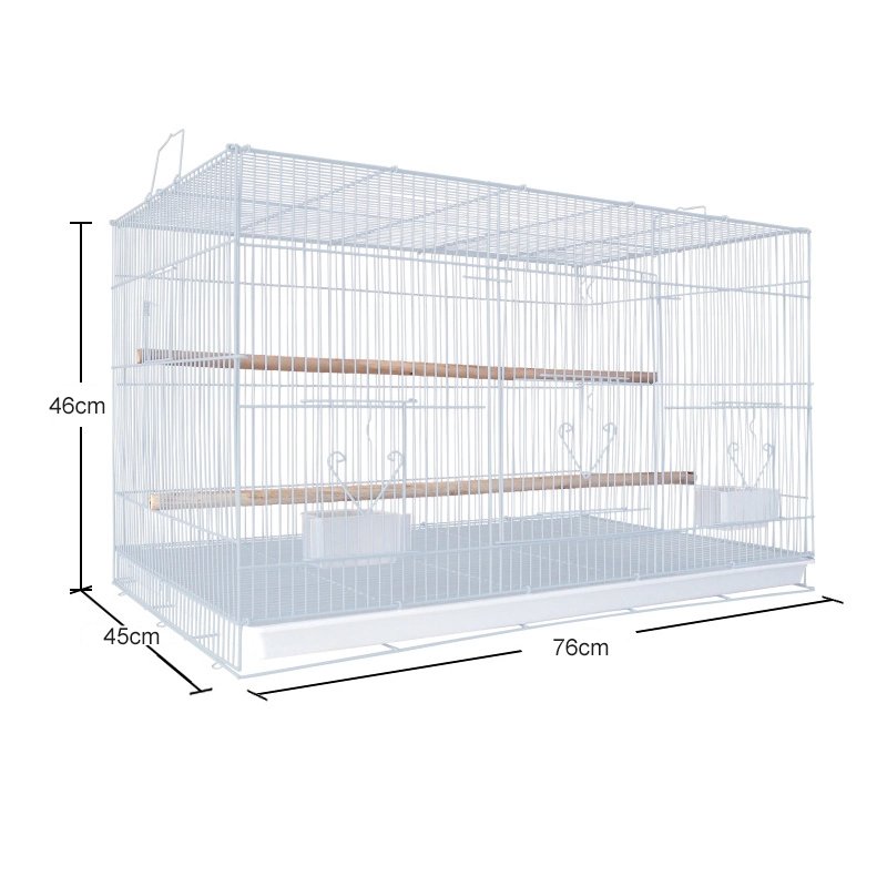 Turkey White Parrot Cheep Love Bird Cage Metal Iron Wire Big Parrot Breeding Cage Wholesale/Supplier