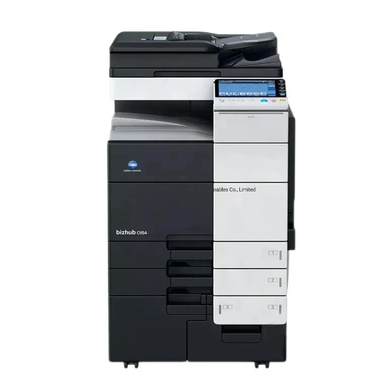 for A3 Large Format Fast and Efficient Photcopy and Production Laser Printer Office Used Konica Minolta Bizhub C654 Machine
