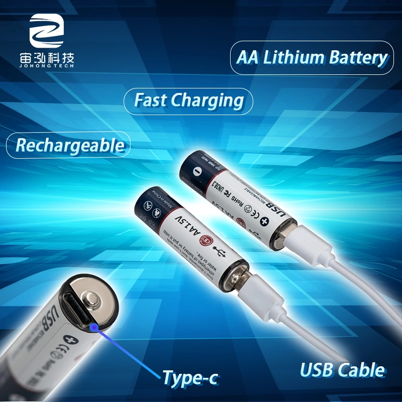 Hot Selling USB Rechargeable Lithium Batteries with Blister Card