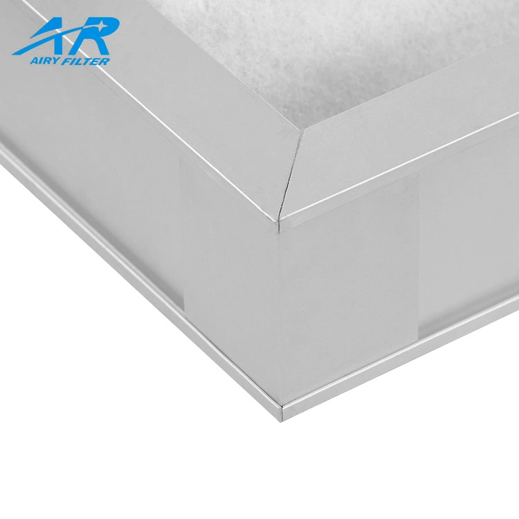 Espacioso, G4, armazón de aluminio lavables Filtro de aire Panel Ondulado