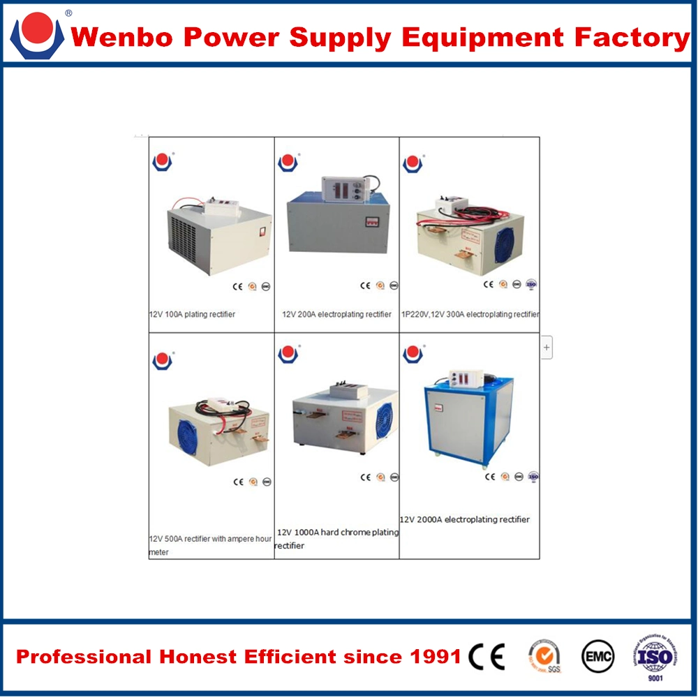 High Frequency Switching DC Power Supply IGBT Plating Rectifier with PLC Reversing Ah Meter RS485