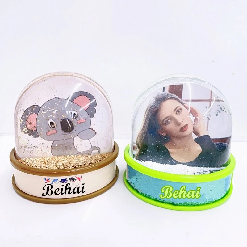 Personalized Design Acrylic Water Ball Picture Inserted