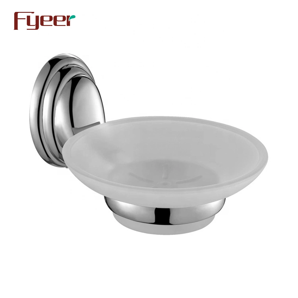 Fyeer 6 Piece Zinc Alloy Chrome Bathroom Accessory Set