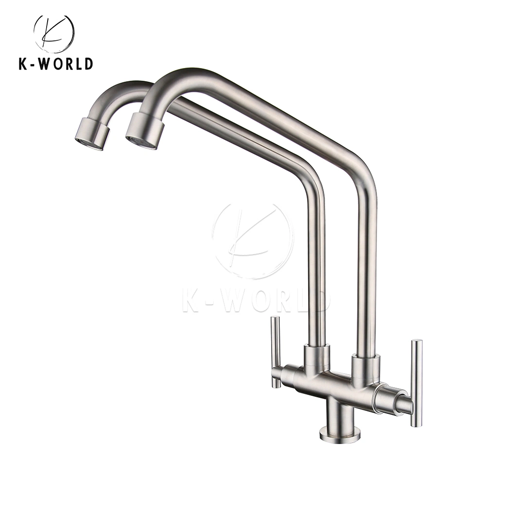 K-World Spring Pull out Kitchen Faucet Factory High-Quality Mixer Taps Kitchen Faucet China Strong Corrosion Resistance Kitchen Water Filter Purified Faucet