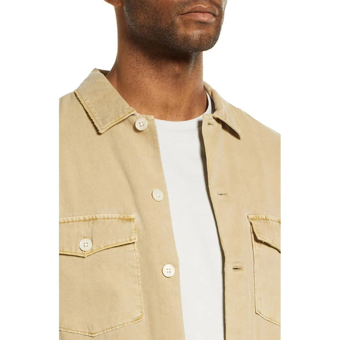 Mens Brushed Jersey Zipper with Pockets Fashion Bomber Jacket