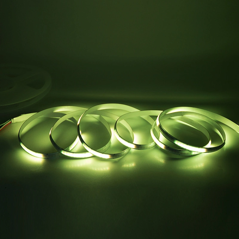 Running Water Chasing COB Tape Light Warm Cold White 3000K 4000K 6000K Addressable COB LED Strip Lights