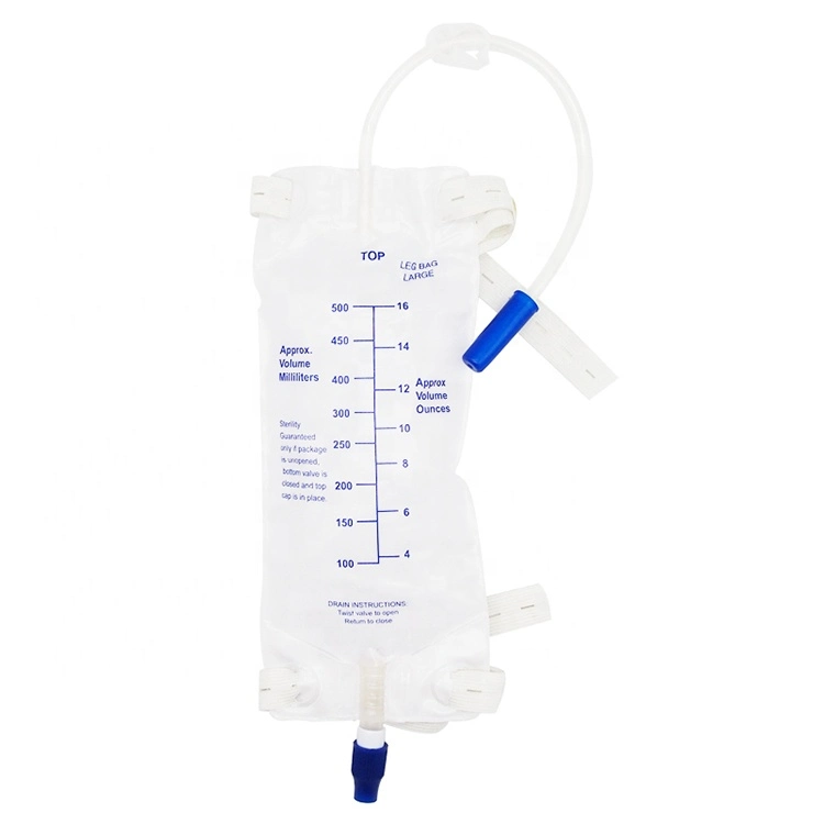 PVC Material Urine Drainage Bag Leg Urine Bag Disposable