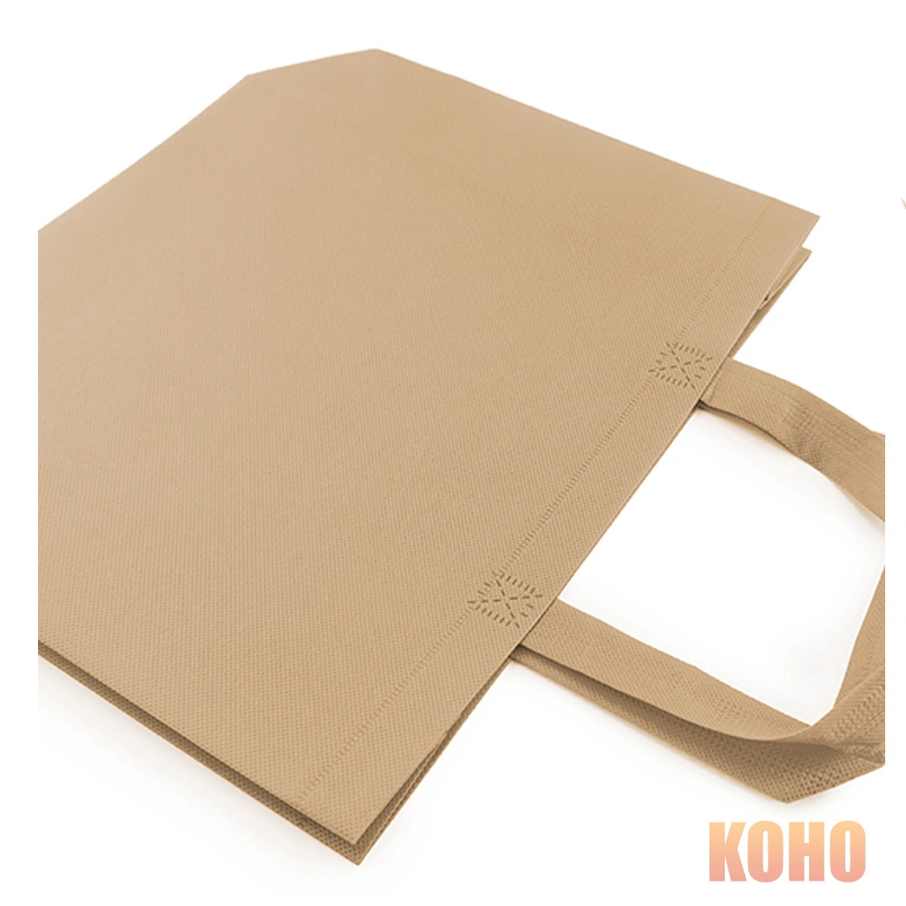 Custom Nonwoven reutilizable de polipropileno Non-Woven Shopper Bolso plegable Bolsa