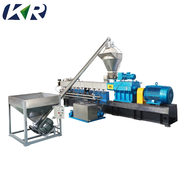 China Wholesale/Supplier Plastic Pellets Making Twin Screw Extruder Machine